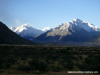Tasman Valley from near Mt Cook Village